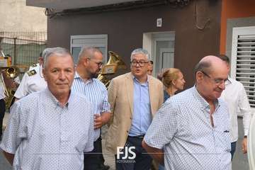 El Goro despide sus fiestas patronales con la procesión de la patrona/TA y Francisco Javier Santana.